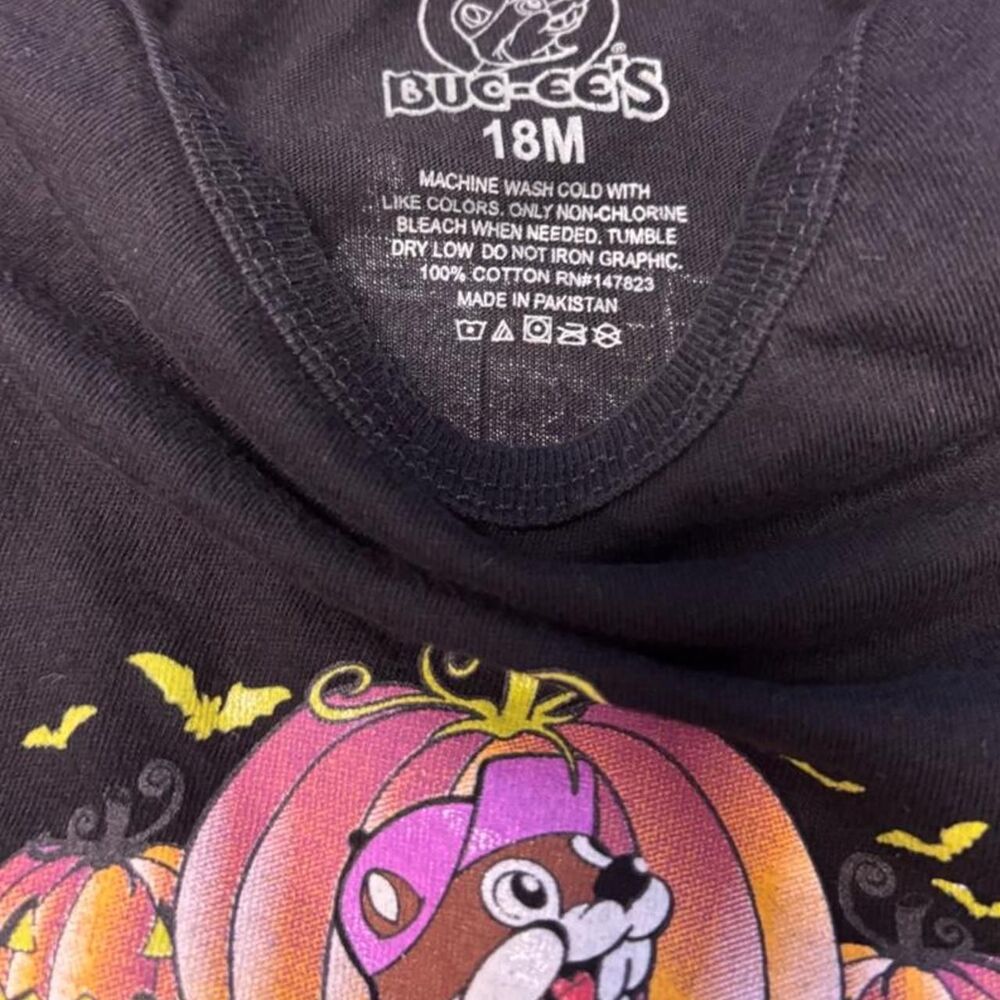 Buc-ee’s Halloween Pumpkin 18M Baby Bodysuit
